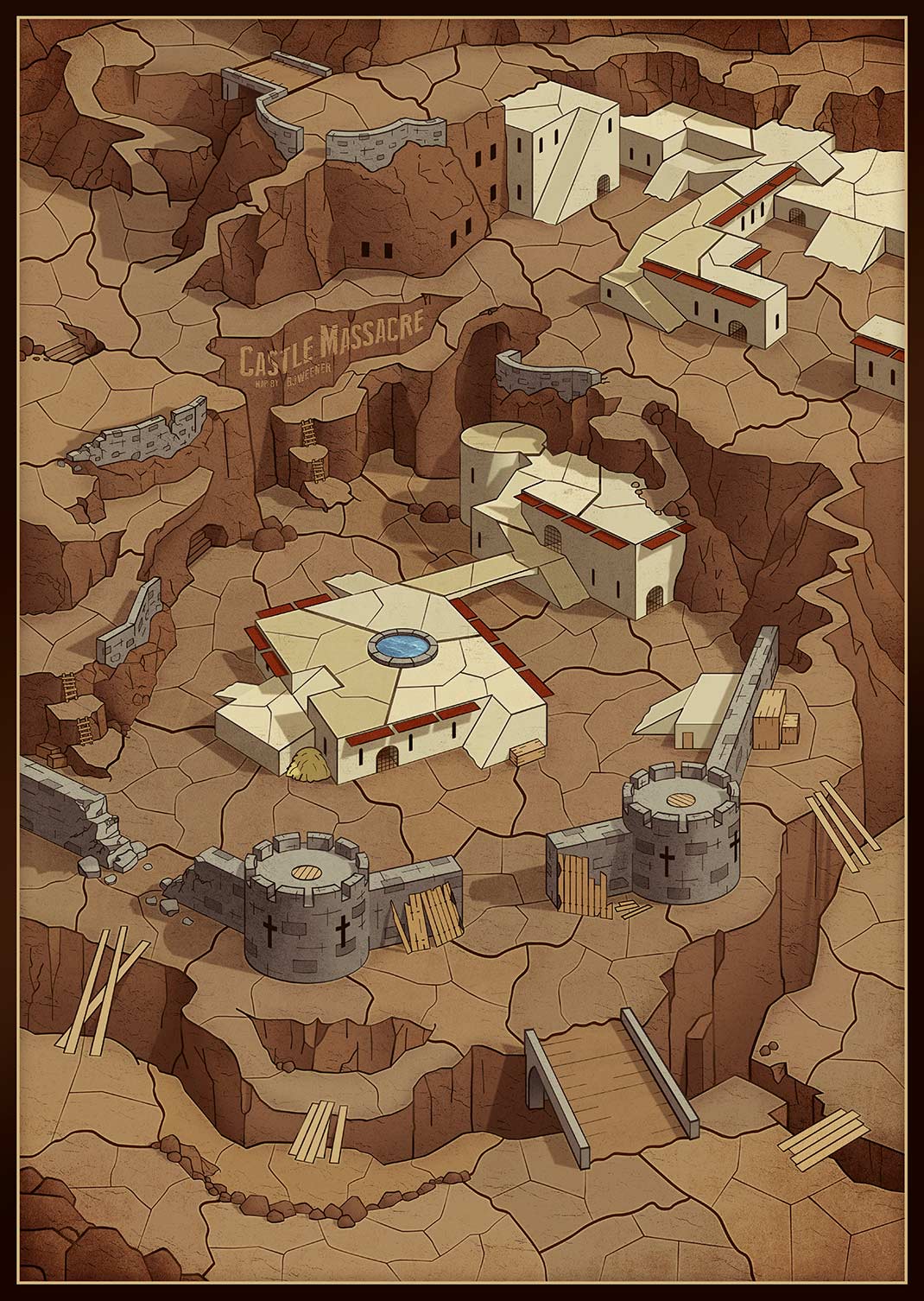 the map